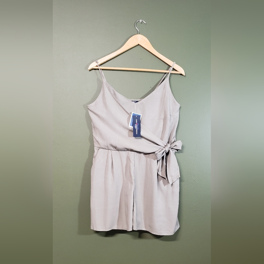 One Clothing Los Angeles Women's Sleeveless Tie-Waist Romper – Effortlessly Chic